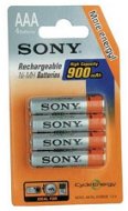 Sony NiMH 900mAh, AAA, 4ks - Jednorazová batéria