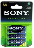Sony LR6, AA, 4 db - Eldobható elem