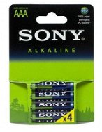 Sony LR03, AAA, 1,5 V-os, 4db - Eldobható elem