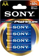 Batterie Sony STAMINA PLATINUM, LR6 / AA 1.5V, 4St - Einwegbatterie