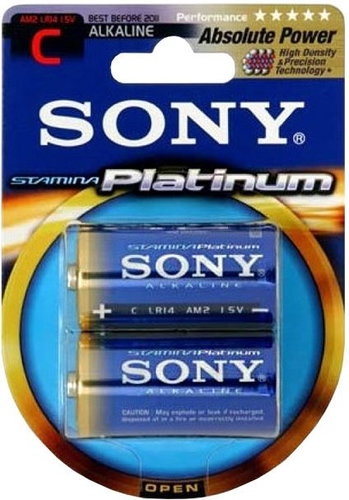 Sony STAMINA PLATINUM, LR14/C 1.5V, 2 db Fő fotó Sony STAMINA PLATINUM, LR14/C 1.5V, 2 db - Eldobható elem - Fő fotó