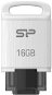 Silicon Power Mobile C10 16 GB, biely - USB kľúč