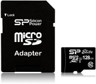 Silicon Power microSDXC 128GB Class 10 UHS-I + SD adapter - Memory Card