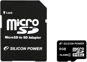 Silicon Power MicroSDHC 8 GB Class 10 UHS-I + SD adaptér - Pamäťová karta