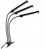 Jumi LED Lamp for Plant Growth 72 Diodes, 3 Arms, Timer, 25W - LED Flashlight