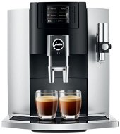 Jura E8 Platin Automatic Coffee Machine 1450W 15bar, Black-Silver - Automatic Coffee Machine