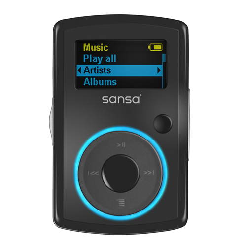 SanDisk Sansa Clip černý - MP3 Player - Main image