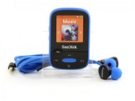 SanDisk Sansa Clip Sports 8GB MP3 lejátszó kék - Mp3 lejátszó