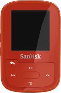 SanDisk Sansa Clip Sports Plus, 16GB, Red - MP3 Player