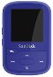 SanDisk Sansa Clip Sports Plus, 16GB, Blue - MP3 Player
