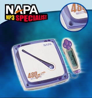 NAPA DAV380 CD-MP3 přehrávač pro 8cm CD, ID3 tag, DO - MP3 Player - Main image