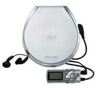 iRIVER iMP-400 SlimX, MP3/ WMA/ ASF/ CD přehrávač, FM Tuner, DO - stříbrný - MP3 Player