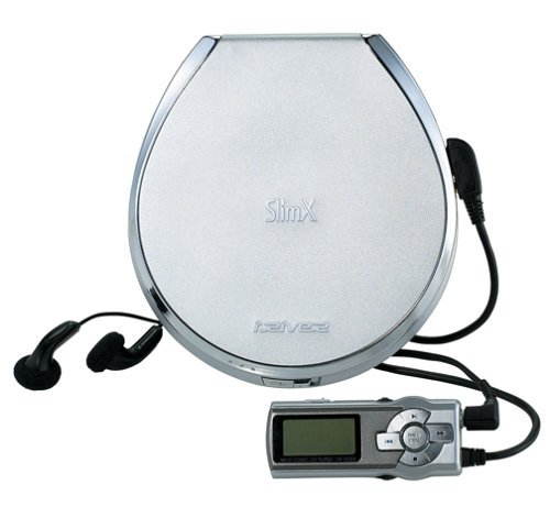 iRIVER iMP-400 SlimX, MP3/ WMA/ ASF/ CD přehrávač, FM Tuner, DO - stříbrný - MP3 Player - Main image