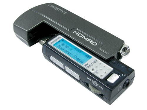Creative Nomad MuVo NX 256MB, MP3/ WMA player, LCD display, USB - MP3 Player - Main image