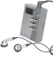 DIVA MP3224W MP3 přehrávač/diktafon 224MB - Compact flash reader - MP3 Player