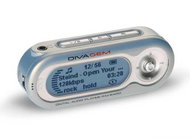 DIVA GEM MP3 přehrávač/ FM tuner/ diktafon 128MB - SD/MMC slot!! Stardust/stříbrný - MP3 přehrávač