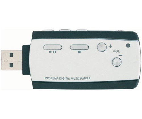YAKUMO Hypersound 256 MB, MP3 přehrávač, USB disk, sluchátka - MP3 Player - Main image