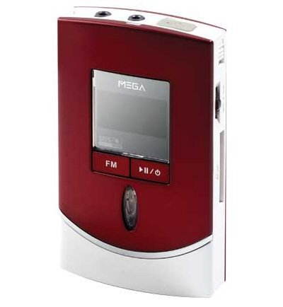 MSI MEGA Player 522, 5in1, 512 MB + SD/MMC slot, MP3/WMA přehrávač, FM Tuner, dig. záznamník, USB di - MP3 Player - Main image