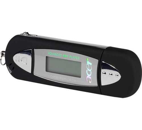 Acer Advanced MP3 Radio FlashStick, 128MB, MP3/ WMA přehrávač, FM Tuner, dig. záznamník, USB disk - MP3 Player - Main image