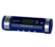 Acer MP-120 modrý (blue), 512MB, MP3/ WMA přehrávač, FM Tuner, dig. záznamník, USB, 1xAA - MP3 Player