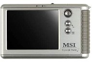 MSI MEGA View 588, HDD 20GB + SD/MMC slot, MP3/ WMA/ WMV/ DivX přehrávač, LCD display, USB2.0 - MP3 Player