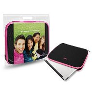 Notebook case CANYON Sleeve skin 10" black-pink - Laptop Case