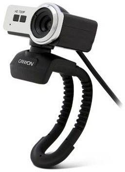 Canyon CNR-FWC120H Black-Silver - Webcam - Main image
