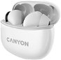 Canyon TWS-5 BT biele - Bezdrôtové slúchadlá