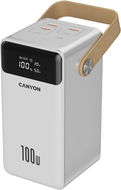 Canyon PB-610, 60000 mAh PD 100W, white - Powerbank