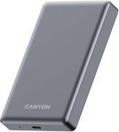 Canyon PB-510, 10,000mAh, MagSafe Wireless, 20W, Dark Grey - Power Bank