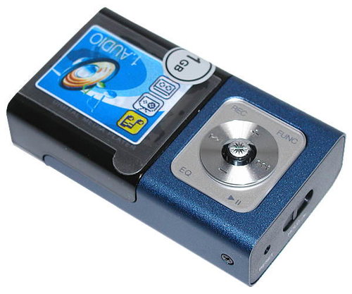 MPIO ONE (FG200) 1GB, MP3/ WMA/ OGG/ ASF/ JPG/ BMP/ MPEG4 přehrávač, FM Tuner, dig. záznamník, USB2. - - - Main image