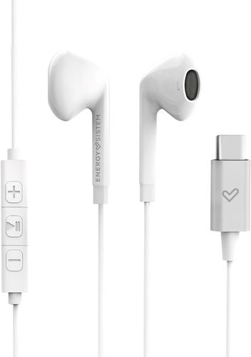 Energy Sistem Earphones Smart 2 Type C White - Fej-/fülhallgató - Fő fotó