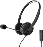 Energy Sistem Headset Office 2+, Black - Headphones