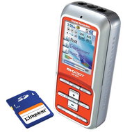 MP3 přehrávač m-cody MX-400 oranžový 512MB + 512MB SD - MP4 Player