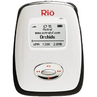 RIO CARBON Pearl White, 5 GB, MP3/ WMA přehrávač, dig. záznamník, USB2.0 disk, sluchátka - MP3 Player