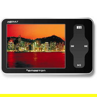 Emgeton M6Cult Slim 8GB černý (black), MP3/ WMA/ OGG/ FLAC/ AVI přehr., 2.4" LCD, FM, dig. zázn., OT - MP4 Player