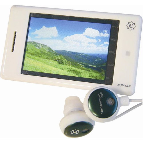 Emgeton M7Cult Plus bílý 4GB - MP4 přehrávač - Hlavní obrázek
