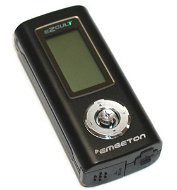 Emgeton E2Cult černý (black), 1GB, MP3/ WMA přehrávač, FM tuner, dig. záznamník, CZ menu, USB2.0 - MP3 Player