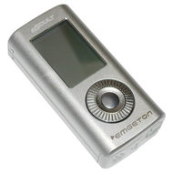 Emgeton E5Cult stříbrný (silver), 512MB, MP3/ WMA/ WAV přehrávač, dig. zázn., hodiny, budík, CZ menu - MP3 Player