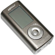 Emgeton E5Cult šedý (grey), 512MB, MP3/ WMA/ WAV přehrávač, dig. zázn., hodiny, budík, CZ menu, FM T - MP3 Player