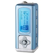 Emgeton ENOX EMX-830 modrý (blue), 512 MB, MP3/ WMA/ ASF přehrávač, FM Tuner, dig. záznamník, USB2.0 - MP3 Player