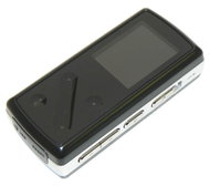 iAUDIO 7 černo-stříbrný (black-silver), 4GB, MP3/ WMA/ ASF/ OGG/ FLAC/ TXT/ JPG/ MP4 přehr., FM, dig - MP4 Player