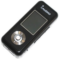 iAUDIO U3 černý (black), 512MB, MP3/ WMA/ ASF/ OGG/ FLAC/ MPEG4 přehrávač, FM Tuner, dig. zázn., hod - MP4 Player