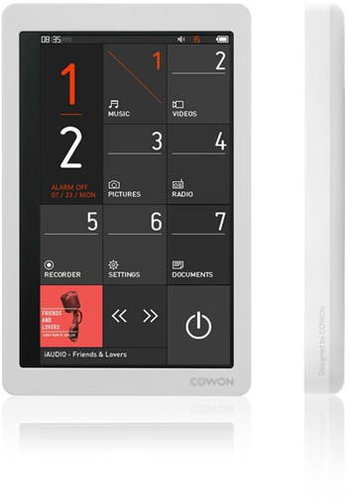  COWON X9 16 GB white  - MP4 Player - Main image