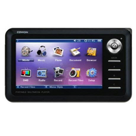 COWON A3 PMP, 60GB HDD, MPEG/ MP3/ DivX/ VOB/ ASF/ OGG/ WAV/ JPG přehrávač, 4" LCD, USB2.0 Host, FM, - MP4 Player - Main image