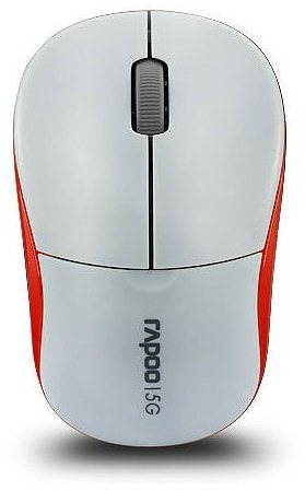 Rapoo 1090p 5.8GHz White Lite pack - Mouse - Main image
