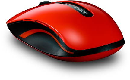 Rapoo 7200P 5GHz red - Mouse - Main image