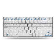 Rapoo E6300 Compact bílá - Keyboard