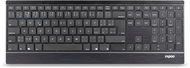 Rapoo Multimode Keyboard E9500M CZ/SK Black - Keyboard