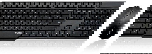 Rapoo 1830 black - Keyboard and Mouse Set - Main image